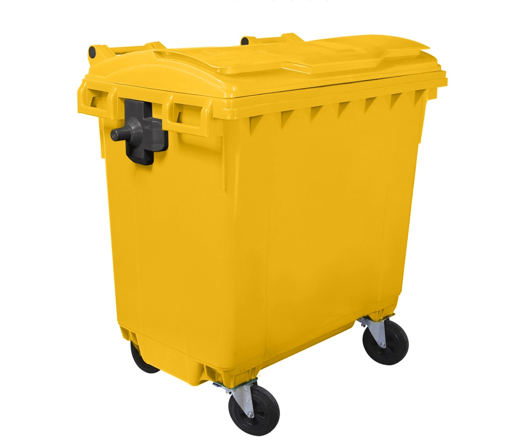 Container cu capac plat PREMIUM HDPE 770 L