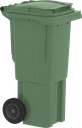 Pubela URBAN HDPE 60 L